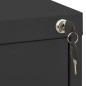 vidaXL Armadio Classificatore Antracite 46x62x133 cm in Acciaio vidaXL Armadio Classificatore Antracite 46x62x133 cm in Acciaio