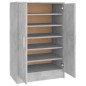 vidaXL Scarpiera Grigio Cemento 60x35x92 cm in Truciolato vidaXL Scarpiera Grigio Cemento 60x35x92 cm in Truciolato