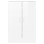 vidaXL Scarpiera Bianco Lucido 60x35x92 cm in Truciolato vidaXL Scarpiera Bianco Lucido 60x35x92 cm in Truciolato