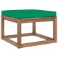 vidaXL Set Salotto Giardino Pallet Cuscini 3 pz Legno Pino Impregnato vidaXL Set Salotto Giardino Pallet Cuscini 3 pz Legno Pino Impregnato