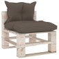 vidaXL Set Salotto Giardino su Pallet Cuscini 6 pz in Legno di Pino vidaXL Set Salotto Giardino su Pallet Cuscini 6 pz in Legno di Pino