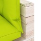 vidaXL Set Salotto Giardino su Pallet Cuscini 5 pz in Legno di Pino vidaXL Set Salotto Giardino su Pallet Cuscini 5 pz in Legno di Pino