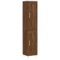 vidaXL Credenza Rovere Marrone 34,5x34x180 cm in Legno Multistrato vidaXL Credenza Rovere Marrone 34,5x34x180 cm in Legno Multistrato