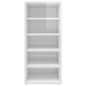 vidaXL Scarpiere 2 pz Bianco Lucido 31,5x35x70 cm in Truciolato vidaXL Scarpiere 2 pz Bianco Lucido 31,5x35x70 cm in Truciolato