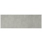 Testiera Letto con Comodini in Legno Multistrato Grigio Cemento Testiera Letto con Comodini in Legno Multistrato Grigio Cemento