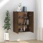 Mobile Pensile Rovere Marrone 69,5x34x90cm in Legno Multistrato Mobile Pensile Rovere Marrone 69,5x34x90cm in Legno Multistrato