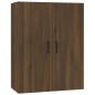 Mobile Pensile Rovere Marrone 69,5x34x90cm in Legno Multistrato Mobile Pensile Rovere Marrone 69,5x34x90cm in Legno Multistrato