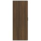 Mobile Pensile Rovere Marrone 69,5x34x90cm in Legno Multistrato Mobile Pensile Rovere Marrone 69,5x34x90cm in Legno Multistrato