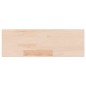 Ripiano60x20x4 cm Legno Massello di Rovere Non Trattato