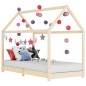 vidaXL Giroletto per Bambini in Legno Massello di Pino 90x200 cm vidaXL Giroletto per Bambini in Legno Massello di Pino 90x200 cm