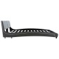 vidaXL Letto con Materasso Memory Foam Grigio in Similpelle 180x200 cm