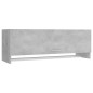 vidaXL Armadio Grigio Cemento 100x32,5x35 cm in Truciolato vidaXL Armadio Grigio Cemento 100x32,5x35 cm in Truciolato