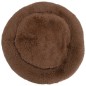 vidaXL Cuscino Lavabile per Cani e Gatti Marrone 70x70x15 cm Peluche vidaXL Cuscino Lavabile per Cani e Gatti Marrone 70x70x15 cm Peluche