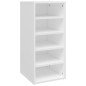vidaXL Scarpiere 2 pz Bianche 31,5x35x70 cm in Truciolato vidaXL Scarpiere 2 pz Bianche 31,5x35x70 cm in Truciolato
