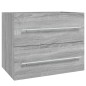 Mobile Lavabo Grigio Sonoma 60x38,5x48 cm in Legno Multistrato Mobile Lavabo Grigio Sonoma 60x38,5x48 cm in Legno Multistrato