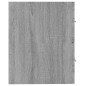 Mobile Lavabo Grigio Sonoma 60x38,5x48 cm in Legno Multistrato Mobile Lavabo Grigio Sonoma 60x38,5x48 cm in Legno Multistrato