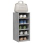 vidaXL Scarpiere 2 pz Grigio Cemento 31,5x35x70 cm in Truciolato vidaXL Scarpiere 2 pz Grigio Cemento 31,5x35x70 cm in Truciolato
