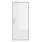 vidaXL Scarpiera Bianco Lucido 32x35x70 cm in Truciolato vidaXL Scarpiera Bianco Lucido 32x35x70 cm in Truciolato
