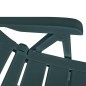vidaXL Set da Pranzo da Giardino 11 pz in Plastica Verde vidaXL Set da Pranzo da Giardino 11 pz in Plastica Verde