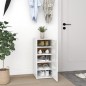 vidaXL Scarpiere 2 pz Bianco Lucido 32x35x70 cm in Truciolato vidaXL Scarpiere 2 pz Bianco Lucido 32x35x70 cm in Truciolato