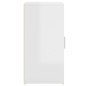 vidaXL Scarpiere 2 pz Bianco Lucido 32x35x70 cm in Truciolato vidaXL Scarpiere 2 pz Bianco Lucido 32x35x70 cm in Truciolato
