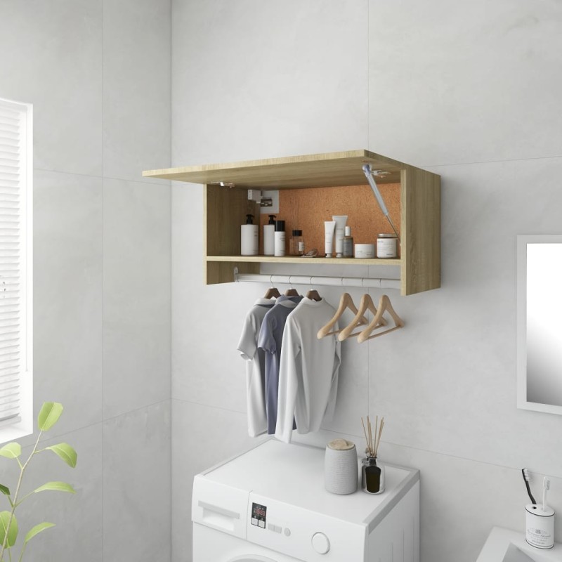 vidaXL Armadio Rovere Sonoma 70x32,5x35 cm in Truciolato vidaXL Armadio Rovere Sonoma 70x32,5x35 cm in Truciolato