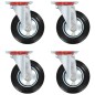vidaXL Ruote Girevoli 16 pz 160 mm vidaXL Ruote Girevoli 16 pz 160 mm
