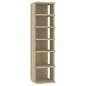 vidaXL Scarpiere 2 pz Rovere sonoma 27,5x27x102 cm vidaXL Scarpiere 2 pz Rovere sonoma 27,5x27x102 cm