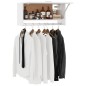 vidaXL Armadio Bianco 70x32,5x35 cm in Truciolato vidaXL Armadio Bianco 70x32,5x35 cm in Truciolato