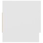 vidaXL Armadio Bianco 70x32,5x35 cm in Truciolato vidaXL Armadio Bianco 70x32,5x35 cm in Truciolato