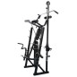 vidaXL Panca Multifunzione con Bilanciere e Set di Manubri 30,5 kg vidaXL Panca Multifunzione con Bilanciere e Set di Manubri 30,5 kg