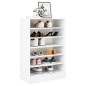 vidaXL Scarpiera Bianca 60x35x92 cm in Truciolato vidaXL Scarpiera Bianca 60x35x92 cm in Truciolato