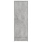 vidaXL Scarpiera Grigio Cemento 32x35x92 cm in Truciolato vidaXL Scarpiera Grigio Cemento 32x35x92 cm in Truciolato