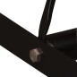 vidaXL Set da Bar 3 pz Legno Massello di Recupero Vera Pelle e Tessuto