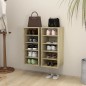 vidaXL Scarpiere 2 pz Rovere Sonoma 31,5x35x70 cm in Truciolato vidaXL Scarpiere 2 pz Rovere Sonoma 31,5x35x70 cm in Truciolato