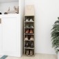 vidaXL Scarpiera Rovere Sonoma 27,5x27x102 cm in Legno Multistrato vidaXL Scarpiera Rovere Sonoma 27,5x27x102 cm in Legno Multistrato