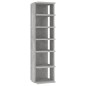 vidaXL Scarpiere 2 pz Grigio Cemento 27,5x27x102 cm vidaXL Scarpiere 2 pz Grigio Cemento 27,5x27x102 cm