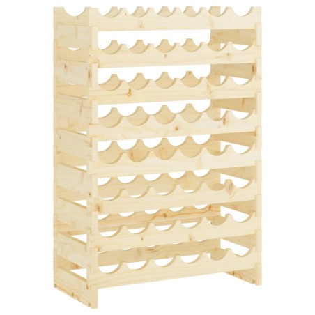 vidaXL Portavini 65x29x90 cm in Legno Massello di Pino