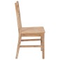 vidaXL Sedie da Pranzo 6 pz in Legno Massello di Acacia vidaXL Sedie da Pranzo 6 pz in Legno Massello di Acacia