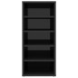 vidaXL Scarpiere 2 pz Nero Lucido 31,5x35x70 cm in Truciolato vidaXL Scarpiere 2 pz Nero Lucido 31,5x35x70 cm in Truciolato