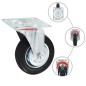 vidaXL Ruote Girevoli 16 pz 100 mm vidaXL Ruote Girevoli 16 pz 100 mm