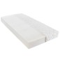 vidaXL Letto con Materasso Bianco in Similpelle 160x200 cm vidaXL Letto con Materasso Bianco in Similpelle 160x200 cm