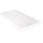 vidaXL Letto con Materasso Bianco in Similpelle 160x200 cm vidaXL Letto con Materasso Bianco in Similpelle 160x200 cm