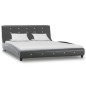 vidaXL Letto con Materasso Memory Foam Grigio in Similpelle 140x200 cm vidaXL Letto con Materasso Memory Foam Grigio in Similpelle 140x200 cm