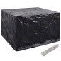 vidaXL Coperture Arredi Giardino 2 pz 8 Occhielli 135x135x90 cm vidaXL Coperture Arredi Giardino 2 pz 8 Occhielli 135x135x90 cm