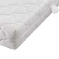 vidaXL Letto con Materasso Blu Velluto 160x200 cm vidaXL Letto con Materasso Blu Velluto 160x200 cm