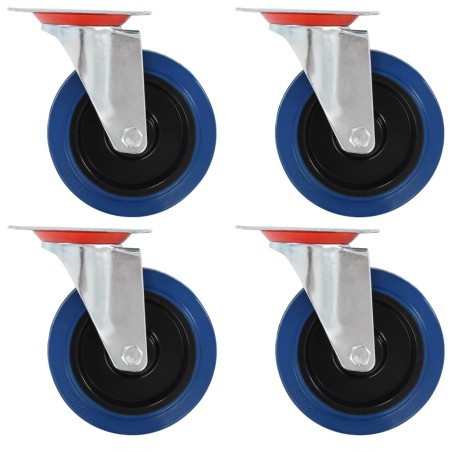 vidaXL Ruote Girevoli 32 pz 125 mm