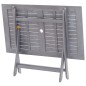 vidaXL Set da Pranzo per Giardino 7 pz Legno Massello di Acacia Grigio vidaXL Set da Pranzo per Giardino 7 pz Legno Massello di Acacia Grigio