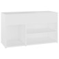 vidaXL Panca Portascarpe Bianco 103x30x54,5 cm in Truciolato vidaXL Panca Portascarpe Bianco 103x30x54,5 cm in Truciolato