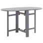 vidaXL Set da Pranzo per Giardino 5 pz Legno Massello di Acacia Grigio vidaXL Set da Pranzo per Giardino 5 pz Legno Massello di Acacia Grigio